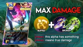 THIS ALPHA MARKSMAN EMBLEM BUILD IS ILLEGAL… TRUE DAMAGE ABUSER💀