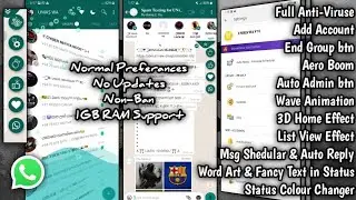 UNiKS WhatsApp V10 | Full Inmune | Auto Admin | End Group | WaveView Animation | Insta Tick ⚜