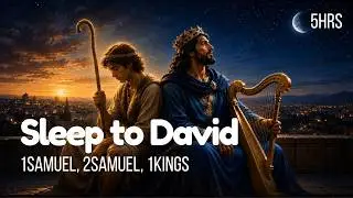The Complete Story of David | 1 Samuel, 2 Samuel & 1 Kings | Bible Sleep Reading