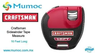 Craftsman Sidewinder Tape Measure 16 Feet Long, Unpacking