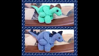 Динозавр - пазл крючком/Dinosaur - crochet puzzle