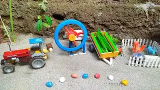 Mini tractor transporting | Radha Krishna trolley | Gauri Ganesh Murti Durga Navaratri,water tanker