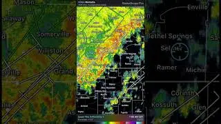 Storms moving into Tennessee 