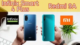 Redmi 9A vs Infinix Smart 4 Plus Full Detail Comparision|Best Smartphone Under 7000|6000mAh Battery