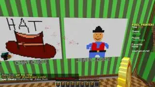 MINECRAFT   BABY DUCK GETS PAINT EVERYWHERE! PIXEL PAINTERS