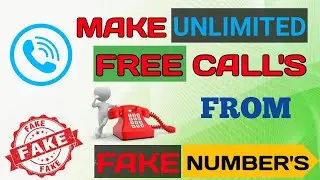 How to make calls from fake number | unlimited free fake calling