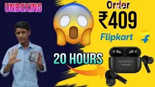 ₹409 Best Budget Friendly TWS Earbuds |NS WORLD ZenBuds  | 20 Hr Standby *Dual Pairing 🎧🎶