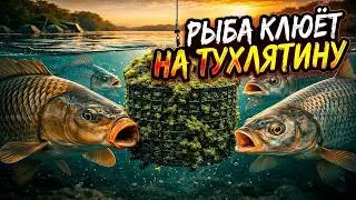 Рыбалка на ТУХЛЯК. Прокисшая каша — ЯД или МАГНИТ для рыбы? Безумный эксперимент.