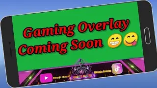 How To Make Animated Gaming Overlay On Android | How To Make Gaming Overlay | Gaming Overlay