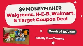 $9+ MONEYMAKER Walgreens, H-E-B, Walmart, & Target Haul | Learn EASY Couponing to SAVE MONEY!