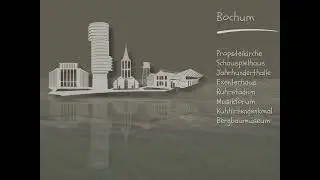 Leinwanddruck Bochum I