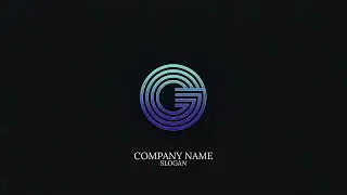 Clean Glowing Logo Reveal
