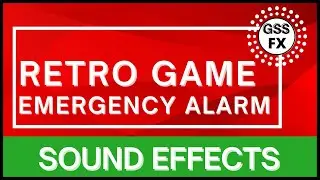 Retro game emergency alarm sound |Retro game emergency alarm sound fx|Retro game emergency alarm sfx