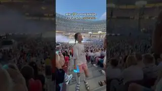 ПОЮ НА САМОМ БОЛЬШОМ СТАДИОНЕ СТРАНЫ ! Гагарина Лужники ! #shorts