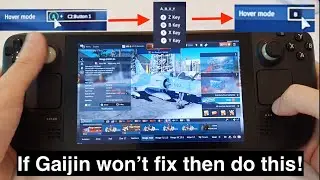 War Thunded Steam Deck control input bug WORKAROUND. Works for SteamOS and Linux versions.