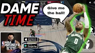 Dynasty Rank Game but only Lillard can shoot ! | NBA Infinite | Damian Lillard Highlights