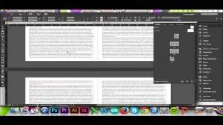 Over Set Text in InDesign CC/CS6 (Making a Book)