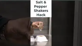 Salt & Pepper Shakers Hack (THIS IS WHY THEY HAVE RIDGES ON BOTTOM)