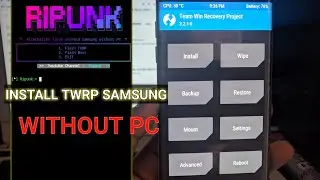 FLASH TWRP SAMSUNG MENGGUNAKAN TERMUX | INSTALL TWRP SAMSUNG WITHOUT ODIN PC
