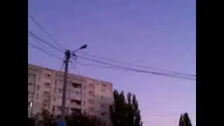 Метеорит "Красный спектр свечения"
