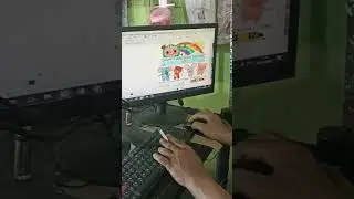 Edit Foto  Topper Kue Ulang Tahun (Memasukan Tulisan Edit dan Print)