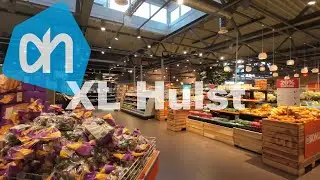 Grocery shopping at the supermarket Albert Heijn XL Hulst Netherlands April 2024
