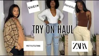 ON VOUS MONTRE NOS ACHATS | TRY ON HAUL 🛍 ( PRETTYLITTLETHING, SHEIN, ZARA, PRIMARK...)