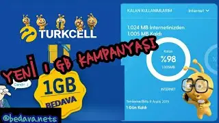 TURKCELL 2 HAFTA GEÇERLİ BEDAVA ÜCRETSİZ (BELLEŞ) 1 GB KAZAN %100 OLUYOR  (50.000) İLE SINIRLI✅✅