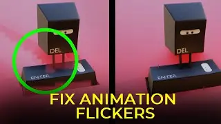 FIX Flickering Glitches in Animation Blender 4.0