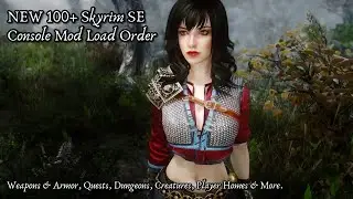 *NEW* +100 PEAK Xbox Mods | Skyrim AE Console Load Order & Gameplay