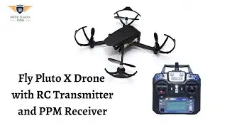 Fly Pluto Drone with RC Transmitter and PPM Receiver