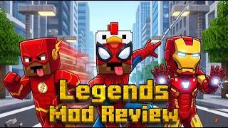 The BEST Super Hero Mod Is BACK From The Past!!! | Minecraft [Legends Mod By Tihyo]