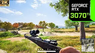 PUBG | RTX 3070 Ti + AMD R7 6800h  | 2K Ultra Realistic Graphics | HP Omen 16
