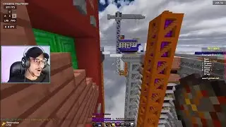 1000 IQ sniping in Minecraft Bedwars