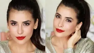 Classic Red Lip Makeup Tutorial | Sazan Hendrix