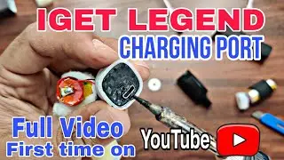 how to add charging port on IGET LEGEND #IGETLEGEND #ecigarettes #disposablevapepen