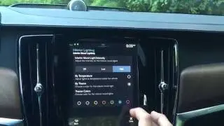 How to Turn on Interior Ambient Mood Lights in your 2016 & Newer Volvo S90, XC90, or V90