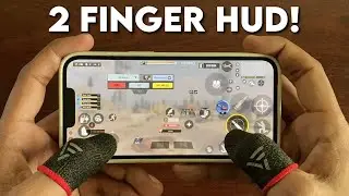 I Found a new 2 Finger HUD for beginners in CODM w/ HANDCAM | Super easy to use (2 Finger + Gyro)