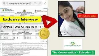 AIAPGET 2020 HOMOEOPATHY ALL INDIA RANK 1 | Dr.Neha Singhal | Study Tips & Strategy for 2021 AIAPGET