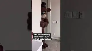 Freddy Fazbear Animatronic suit Full-Body test 