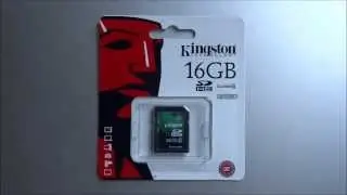 Kingston Secure Digital Class 10 Value Card