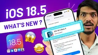 iOS 18.5 - What's New? In Hindi