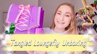 Tangled Loungefly Unboxing | Disney Rapunzel Cosplay Mini Backpack from Very Neko!