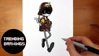 How To Draw Thad From Murder Drones