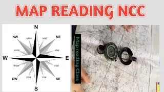 MAP READING NCC TOPOGRAPHICAL MAP 