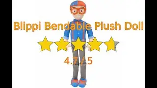 Let's review Blippi Bendable Plush Doll