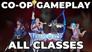 Trying Every Class in MYTHFORCE (Co-Op Gameplay)