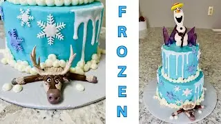 Disney Frozen Olaf Cake