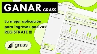 TUTORIAL GRASS.IO 2024 | ACTUALIZACIÓN GRASS.IO | Como Ganar Dinero GRATIS por Usar Wifi 2024
