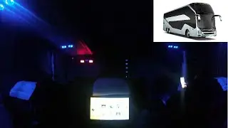 Sonido Viaje En Autobús Sonido Relajante Volvo 9800 DD | ASMR